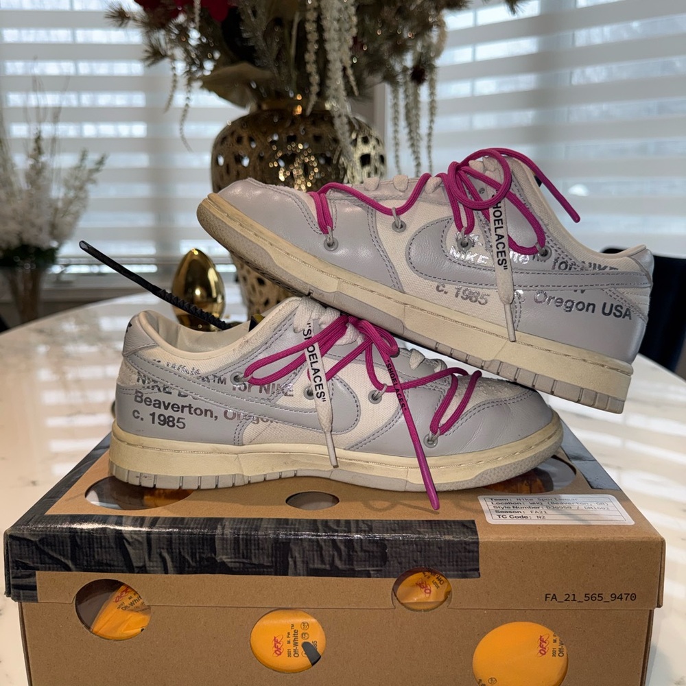 2021 Off-White x Nike Dunk Low 'Lot 30 of 50'